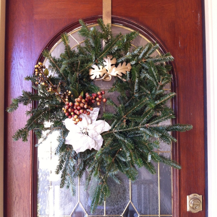 Homemade Fir Wreath
